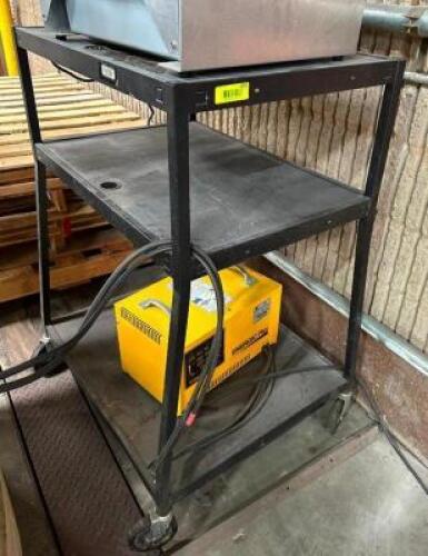 DESCRIPTION: 3-TIER AV CART INFORMATION: CONTENTS NOT INCLUDED QTY: 1