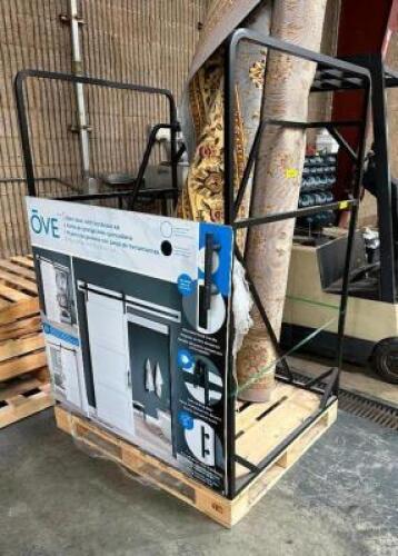 DESCRIPTION: METAL PALLET RACK QTY: 1