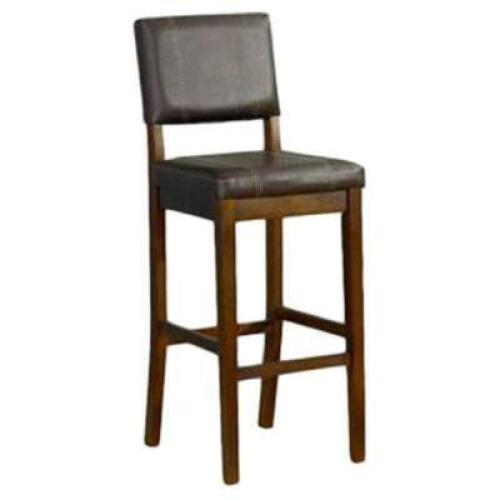 DESCRIPTION: MILANO 24" BAR STOOL WITH CUSHION BRAND/MODEL: LINON RETAIL$: $85.95 QTY: 1