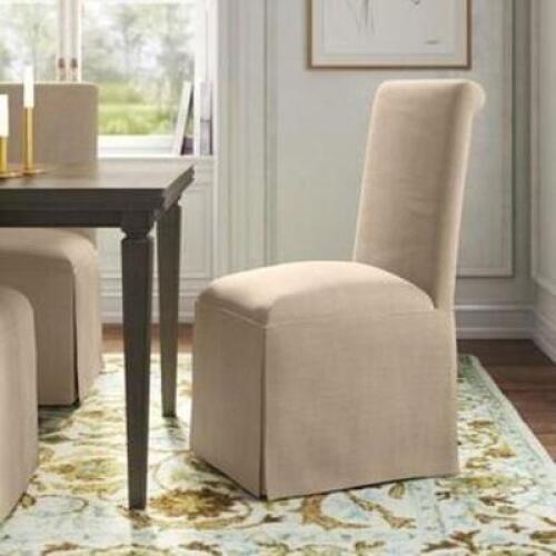 DESCRIPTION: LILLIAN UPHOLSTERED PARSONS DINING CHAIR BRAND/MODEL: LATITUDE RUN RETAIL$: $183.99 QTY: 1