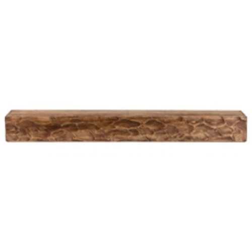 DESCRIPTION: ROUGH HEWN FIREPLACE SHELF MANTEL BRAND/MODEL: DOGBERRY COLLECTIONS SIZE: 48"X9" RETAIL$: $120.70 QTY: 1