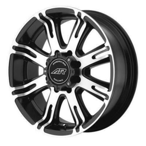 DESCRIPTION: 2CT SET OF AMERICAN RACING WHEELS BRAND/MODEL: AR PERFORMANCE AR70889063520 INFORMATION: ONE IS MISSING CAP RETAIL$: $217.00 QTY: 1