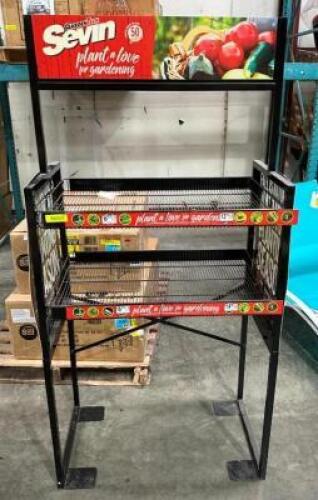 DESCRIPTION: MERCHANDISE DISPLAY RACK QTY: 1
