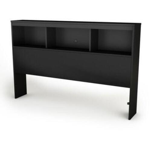 DESCRIPTION: SPARK BOOKCASE HEADBOARD SIZE: TWIN RETAIL$: $129.99 QTY: 1