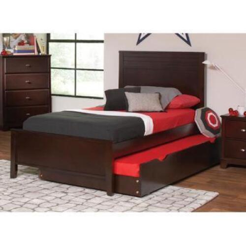 DESCRIPTION: SKYLAR TRUNDLE SIZE: TWIN RETAIL$: $190.00 QTY: 1