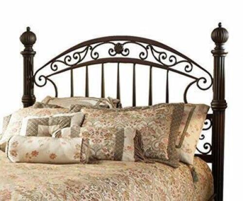 DESCRIPTION: CHESAPEAKE HEADBOARD BRAND/MODEL: HILLSDALE SIZE: QUEEN RETAIL$: $405.99 QTY: 1