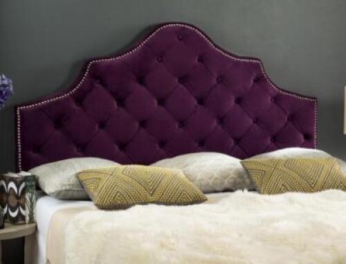 DESCRIPTION: CHRISTOPHE UPHOLSTERED PANEL HEADBOARD SIZE: QUEEN RETAIL$: $318.99 QTY: 1
