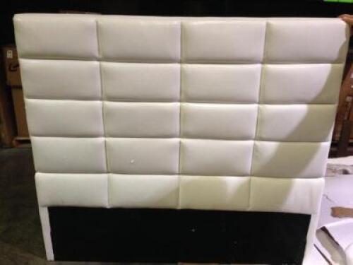 DESCRIPTION: PENTHOUSE UPHOLSTERED PLATFORM BED BRAND/MODEL: HOKKU DESIGNS SIZE: QUEEN RETAIL$: $1,399.00 QTY: 1