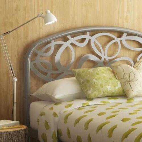 DESCRIPTION: ALBA OPEN-FRAME HEADBOARD SIZE: QUEEN RETAIL$: $389.99 QTY: 1