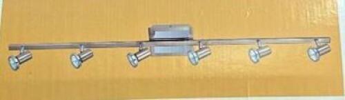 DESCRIPTION: ROTTELO 6-LIGHT FULL TRACK LIGHTING KIT QTY: 1