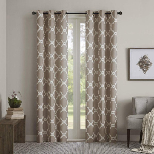DESCRIPTION: (2) MERRITT GROMMET CURTAIN PANELS BRAND/MODEL: MADISON PARK SIZE: 42"X63" QTY: 2