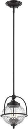 DESCRIPTION: (2) BANBURY 2-LIGHT PENDANT LIGHTS BRAND/MODEL: MERIDIAN RETAIL$: $58.40 EACH QTY: 2