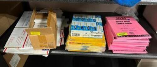 DESCRIPTION: ASSORTED OFFICE SUPPLIES AS SHOWN QTY: 1
