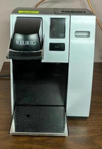 DESCRIPTION: KEURIG COFFEE MAKER QTY: 1