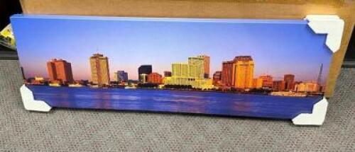 DESCRIPTION: CANVAS CITYSCAPE PRINT INFORMATION: NEW ORLEANS QTY: 1