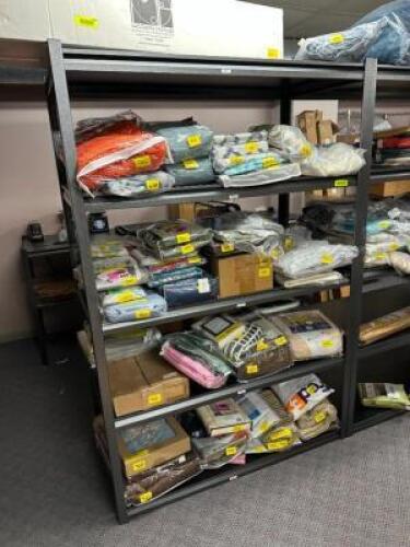 DESCRIPTION: 5-TIER METAL SHELVING UNIT INFORMATION: CONTENTS NOT INCLUDED SIZE: 48"X24"X72" QTY: 1
