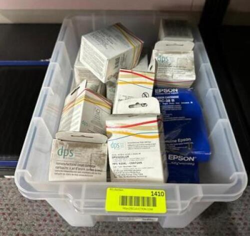 DESCRIPTION: ASSORTED INK CARTRIDGES QTY: 1