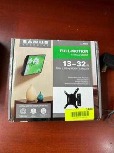 DESCRIPTION: SMALL TV WALL MOUNT QTY: 1