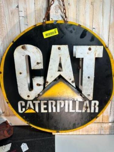 METAL CAT SIGN