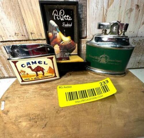 (3) VINTAGE LIGHTERS
