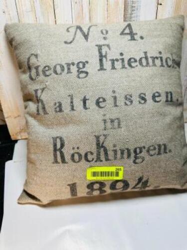 GEORGE FRIEDRICH PILLOW