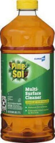 DESCRIPTION: (2) MULTI SURFACE CLEANER BRAND/MODEL: PINE-SOL SIZE: 60 FL OZ RETAIL$: $15.55 EA QTY: 2