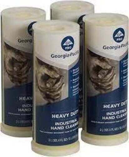DESCRIPTION: (4) INDUSTRIAL GRIT HAND CLEANER BRAND/MODEL: GEORGIA-PACIFIC $44627 INFORMATION: CITRUS SIZE: 3000 ML RETAIL$: $113.94 TOTAL QTY: 4