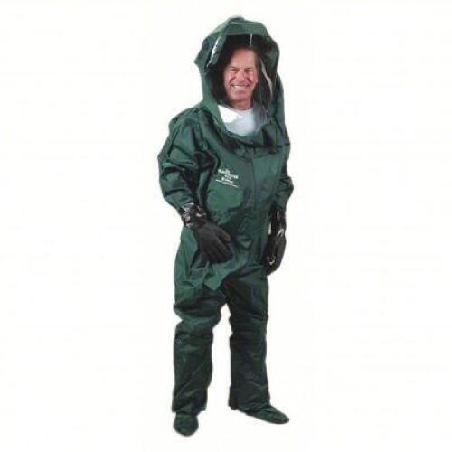 DESCRIPTION: (2) ENCAPSULATED TRAINING SUIT BRAND/MODEL: LAKELAND #9T693 INFORMATION: GREEN SIZE: FRONT, SEWN SEAM, LARGE RETAIL$: $274.81 EA QTY: 2
