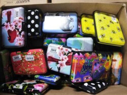 DESCRIPTION: (1) CASE OF APPROX (35) METAL WALLETS QTY: 1