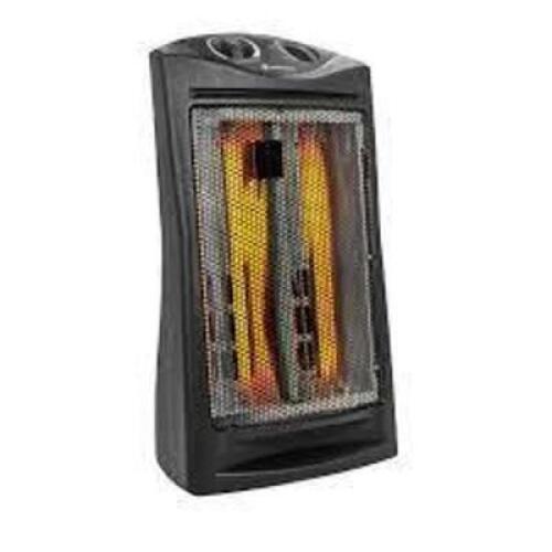 DESCRIPTION: (1) ELECTRIC RADIANT HEATER BRAND/MODEL: COMFORT ZONE INFORMATION: BLACK SIZE: 14" RETAIL$: $218.75 QTY: 1