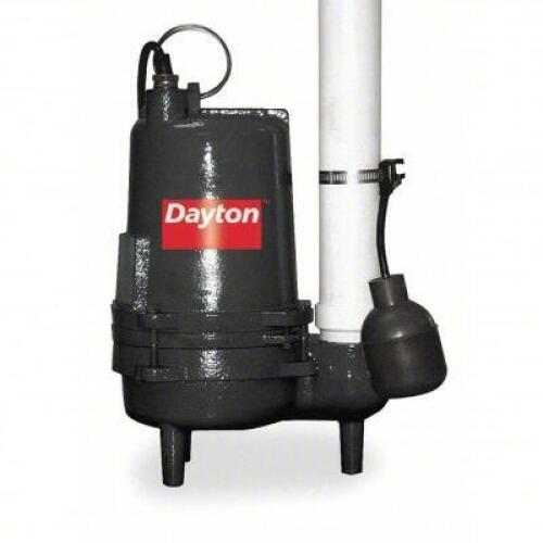 DESCRIPTION: (1) SEWAGE EJECTOR PUMP BRAND/MODEL: DAYTON/3BB88 INFORMATION: 111 GPM/1/2 HP SIZE: 2" NPT DISCHARGE RETAIL$: $560.90 QTY: 1