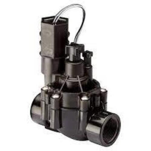 DESCRIPTION: (1) HEAVY DUTY IN-LINE VALVE WITH FLOW CONTROL BRAND/MODEL: RAIN BIRD INFORMATION: BLACK SIZE: 24 VAC, 50/60 HZ, 15-150 PSI, 3/4" RETAIL$