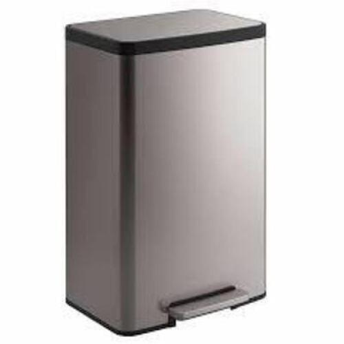 DESCRIPTION: (1) STEP TRASH CAN BRAND/MODEL: KOHLER #1451136 INFORMATION: STAINLESS SIZE: 1.6 GAL RETAIL$: $80.00 ea QTY: 1