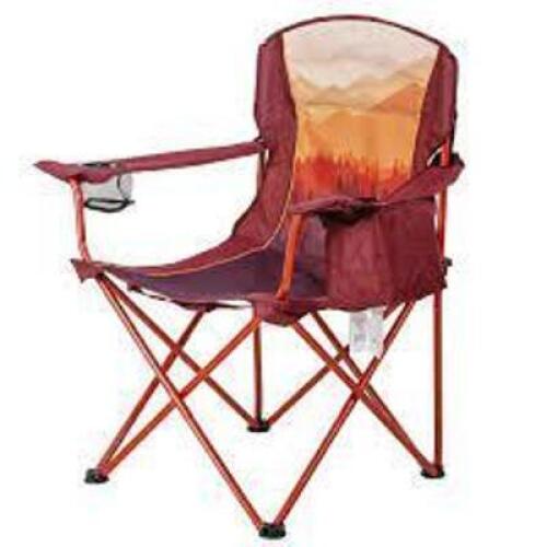 DESCRIPTION: (1) OVERSIZED COOLER CHAIR BRAND/MODEL: OZARK TRAIL INFORMATION: WEAVE RETAIL$: $25.00 EA QTY: 1