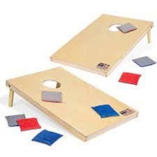 DESCRIPTION: (1) CORNHOLE SET BRAND/MODEL: EASTPOINT SIZE: 2X3 RETAIL$: $100.00 ea QTY: 1