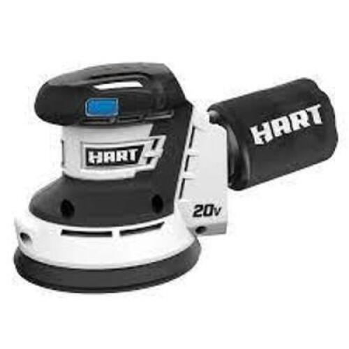 DESCRIPTION: (1) RANDOM ORBIT SANDER BRAND/MODEL: HART SIZE: 5" RETAIL$: $56.00 EA QTY: 1