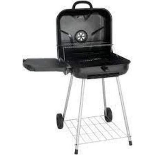 DESCRIPTION: (1) SQUARE CHARCOAL GRILL BRAND/MODEL: REVOACE INFORMATION: BLACK SIZE: 22" RETAIL$: $36.99 EA QTY: 1