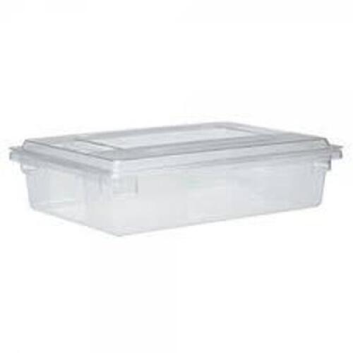 DESCRIPTION: (5) FOOD BOX BRAND/MODEL: NASSAU INFORMATION: CLEAR SIZE: LID NOT INCLUDED 12.5G RETAIL$: $25.78 EA QTY: 5