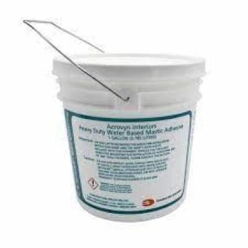 DESCRIPTION: (2) HEAVY DUTY WATER BASED MASTIC ADHESIVE BRAND/MODEL: ACROVYN INTERIORS #55LE64 SIZE: 1 GALLON RETAIL$: $141.02 EA QTY: 2