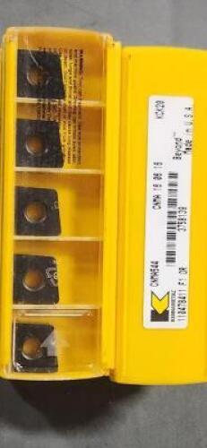 DESCRIPTION: (30) CNMA544 CARBIDE TURNING INSERTS BRAND/MODEL: KENNAMETAL CNMA16 06 16 KCK20 SIZE: $26.56 PER INSERT QTY: 30