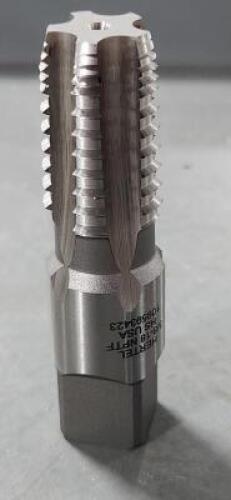 DESCRIPTION: (1) HHS INTERRUPTED THREAD PIPE TAP BRAND/MODEL: HERTEL TPP10530J SIZE: 3/8"-18 NPTF RETAIL$: $61.05 QTY: 1