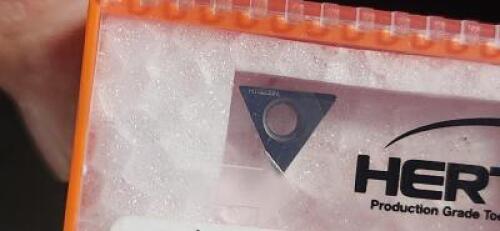 DESCRIPTION: (5) SHTPGA221 PCBN TURNING INSERTS BRAND/MODEL: HERTEL 44880854 RETAIL$: 35.86 PER INSERT QTY: 5