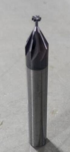 DESCRIPTION: (10) CARBIDE COOLANT THRU KESEAT CUTTERS BRAND/MODEL: MITGI R03-680 SIZE: .140 DIA QTY: 10