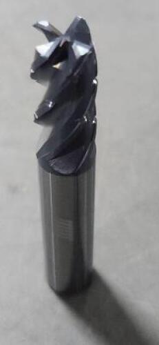 DESCRIPTION: (1) SOLID CARBIDE ROUGHING SQ END MILL BRAND/MODEL: HELICAL 33422 SIZE: 7/16" D 7/8" LOC RETAIL$: 78.50 EA QTY: 1