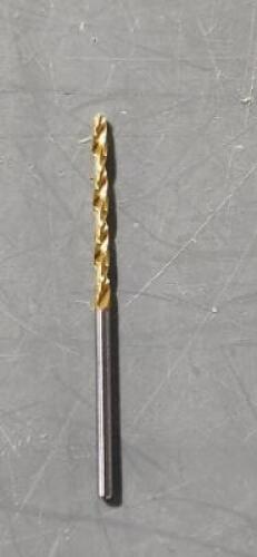 DESCRIPTION: (5) SOLID CARBIDE JOBBER DRILLS BRAND/MODEL: ATRAX 60454113 SIZE: 1/16" DIA RETAIL$: $19.94 QTY: 5