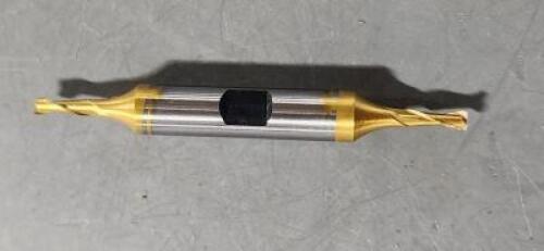 DESCRIPTION: (2) HSS DOUBLE END SQ END MILL BRAND/MODEL: HERTEL 41119504 SIZE: 1/8" DIA 3/8" LOC RETAIL$: $31.22 QTY: 2