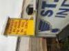 17'5" X 90" SINGLE AXLE ADVERTISING TRAILER W/ BANNER FRAMES, SOLAR PANEL, LED LIGHT STRIPS, AND (3) TRAILER STANDS - 8