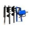 AGROTEK SKID STEER HYDRAULIC AUGER W/ 3 BITS. ( 6", 12", 14")