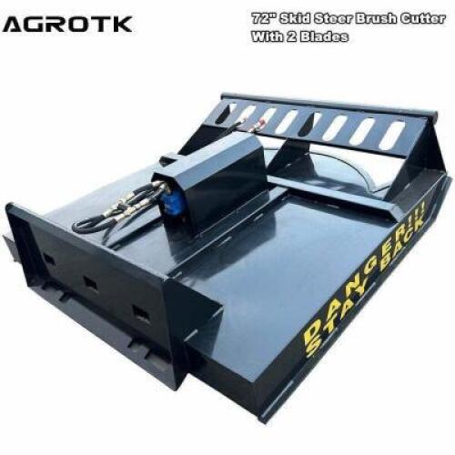 MOWER KING 72" SKID STEER BRUSH MOWER.