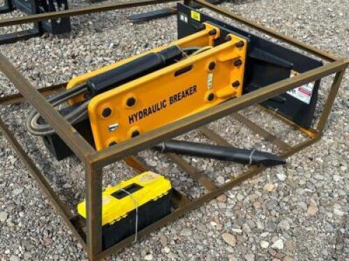 WOLVERINE 750 CONCRETE BREAKER HAMMER FOR SKID STEER.